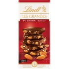 Lindt Les Grandes Mörk Choklad Mandel & Havssalt 150g