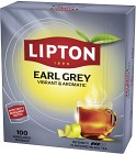 Lipton Earl Grey Black Tea 100-tepåsar