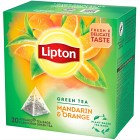 Lipton Green Tea Mandarin Orange 20 tepåsar