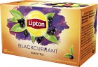 Lipton Black Tea Blackcurrant 20 tepåsar