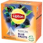 Lipton Black Tea Blue Fruits 20 tepåsar