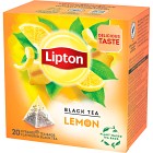 Lipton Black Tea Lemon 20 tepåsar