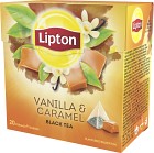 Lipton Black Tea Vanilla Caramel 20 tepåsar