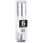 Lito Vinglas Silver Plast 6-pack 