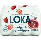 Loka Jordgubb/Granatäpple Flaska 12x33cl