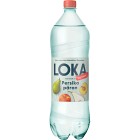 Loka Persika Päron Kolsyrat Vatten PET 1,5L