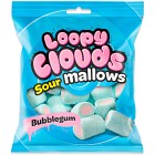 Loopy Clouds Marshmallow Sour Bubblegum 100g