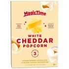 Magic Time Popcorn White Cheddar 3x80g