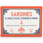 Maison Brémond Sardiner med Olivolja, Paprika & Chili 115g