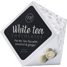 Marlona Vit Choklad med Vitt Te, Kokos, Ingefära 60g