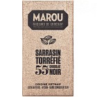 Marou Mörk Choklad med Rostat Bovete 55% 80g