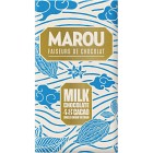 Marou Mörk Mjölkchoklad 48% 80g