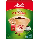 Melitta Kaffefilter Original 102 Oblekta 80st