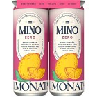 Mino Limonata Svartvinbär, Hallon & Citron Zero 4x33cl
