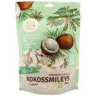 Mother Earth Kokossmileys Torkade Tunna Premium EKO 200g