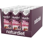 Naturdiet Shake Strawberry 12 x 330 ml