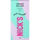 Nicks Dark Chocolate Almond Sea Salt 75 g