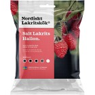 Nordiskt Lakritskök Salt Lakrits Hallon 120g