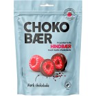 Nordthy Frystorkade Hallon med Mörk Choklad 80g