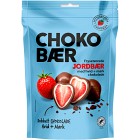Nordthy Frystorkade Jordgubbar med Vit & Mörk Choklad 90g