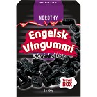 Nordthy Travelbox Engelsk Vingummi Black Edition 600g