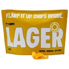 Ö-Chips Lager - Bacon, Cheddar & Hot Sauce 50g