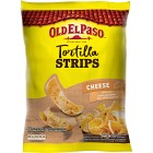 Old El Paso Strips Tortilla Cheese 185g