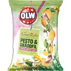 OLW Chips Pesto & Gräddfil 250g