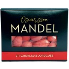 Oscarssons Mandel Vit Choklad & Jordgubb 130g