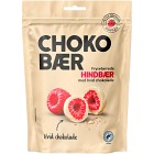 Packers Brand Frystorkade Hallon med Vit Choklad 80g