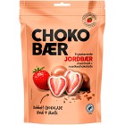 Packers Brand Frystorkade Jordgubbar med Vit Choklad & Mjölkchoklad 90g