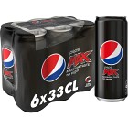 Pepsi Max Burk 6x33cl