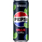 Pepsi Max Lime Burk 33cl