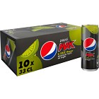 Pepsi Max Lime Läsk Burk 10x33cl
