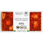 Pralinhuset 40% Choklad Jordgubb & Hallon 100g