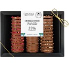 Pralinhuset Choklad Mums 35% Havssalt, Hallon & Salt Karamell 360g