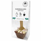 Pralinhuset Drickchokladklubba 40% Mjölkchoklad Marshmallows 50g