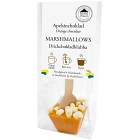 Pralinhuset Drickchokladklubba Apelsinchoklad Marshmallows 50g