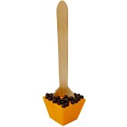 Pralinhuset Drickchokladklubba Apelsinchoklad med Chokladkrisp 50g