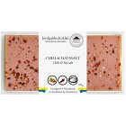 Pralinhuset Jordgubbschoklad Chili & Havssalt 100g