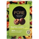 Pure Chocolate Tryffel Mjölkchoklad Hasselnötsfyllning 148g