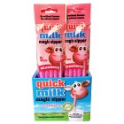 Quick Milk Magic Sipper Jordgubb 5-pack