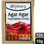 Risberg Agar Agar Vegetabiliskt Gelatin 12x10g