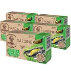 Rizzoli Sardiner i Extra Jungfru Olivolja 10x120g