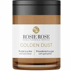 Rosie Rose Glitterpulver Socker med Guld 30g