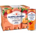 San Pellegrino Pesca Clementina Zero Läsk Burk 6x33cl