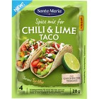 Santa Maria Chili & Lime Taco Spice Mix 28g
