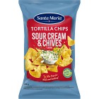 Santa Maria Tortilla Chips Sourcream Chives 185g