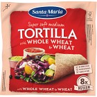 Santa Maria Tortilla Whole Wheat Medium 320g