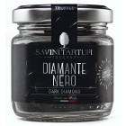 Savini Tartufi Diamante Svart Bergssalt smaksatt med Tryffel & Träkol 60g